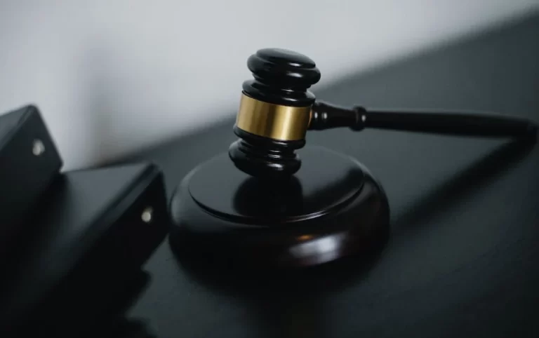 A wooden gavel